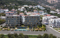 Investment project at the initial stage of construction in the center of Alanya, views of the sea, mountains and Alanya fortress-id-1066-photo-12