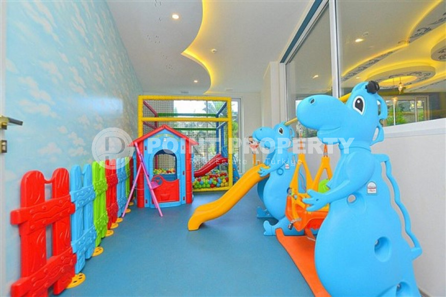 Двухкомнатная квартира, 67м², в комплексе премиум класса в 300м от моря в Махмутларе, Аланья.-id-1491-фото-25