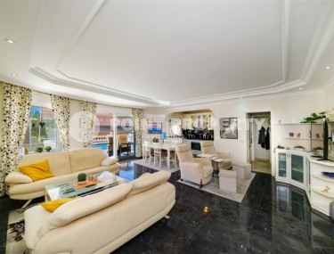 Одноэтажная вилла с бассейном, садом, и просторной террасой на крыше, в современном районе Аланьи - Махмутлар-id-6258-фото-2