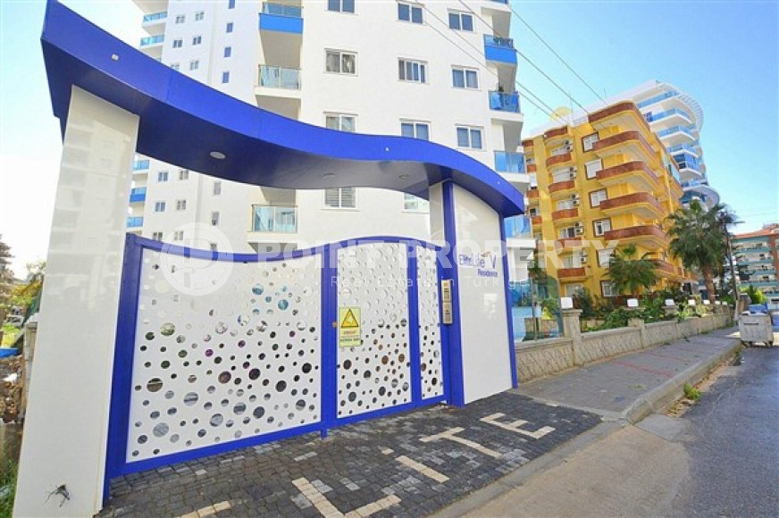 Двухкомнатная квартира, 67м², в комплексе премиум класса в 300м от моря в Махмутларе, Аланья.-id-1491-фото-28