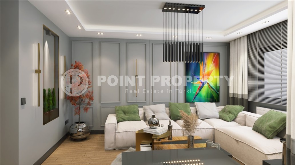 Квартиры в жилом комплексе на начальном этапе строительства, с рассрочкой платежа и возможностью получения гражданства Турции-id-6261-фото-2