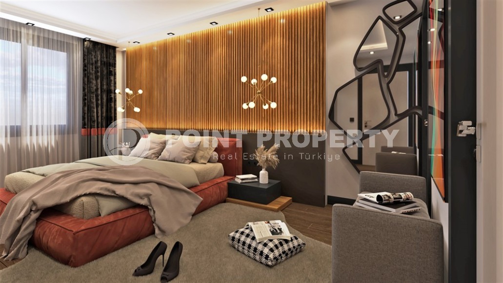 Квартиры в жилом комплексе на начальном этапе строительства, с рассрочкой платежа и возможностью получения гражданства Турции-id-6261-фото-4