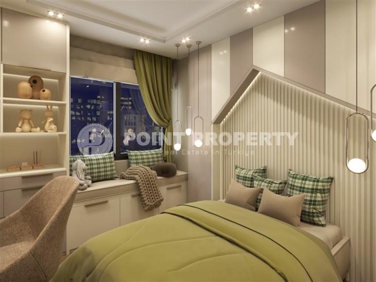 Квартиры в жилом комплексе на начальном этапе строительства, с рассрочкой платежа и возможностью получения гражданства Турции-id-6261-фото-6