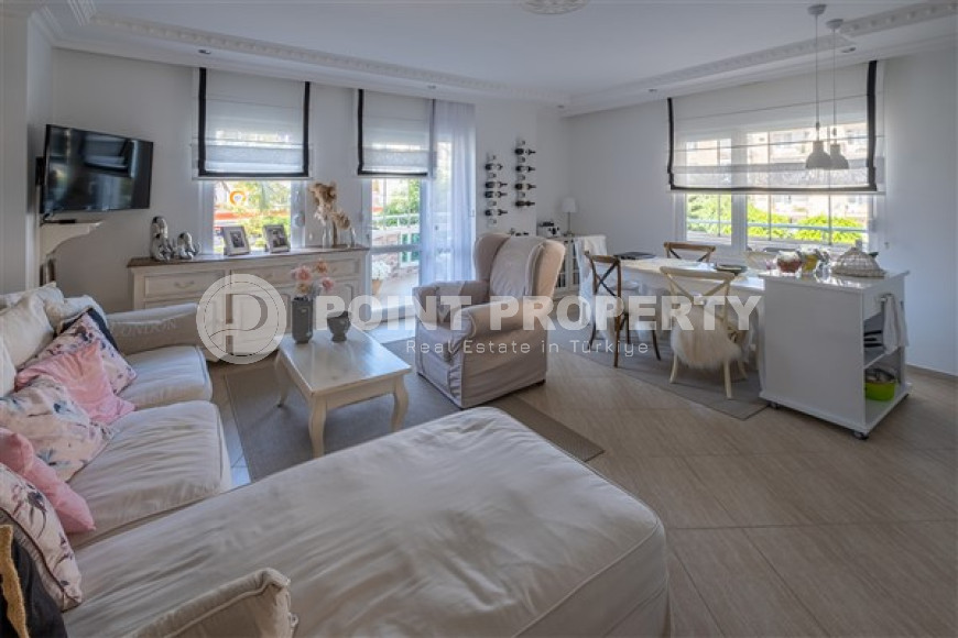 Furnished three-room apartment, 100m² in a cozy residence in Cikcilli area, Alanya-id-1492-photo-2