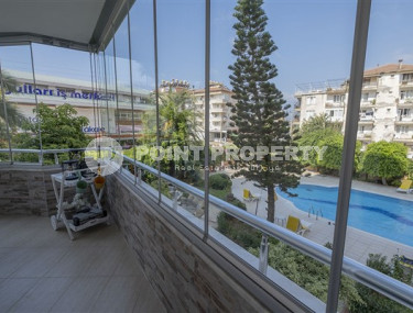 Furnished three-room apartment, 100m² in a cozy residence in Cikcilli area, Alanya-id-1492-photo-3