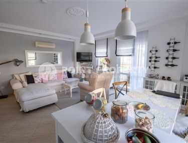 Furnished three-room apartment, 100m² in a cozy residence in Cikcilli area, Alanya-id-1492-photo-4