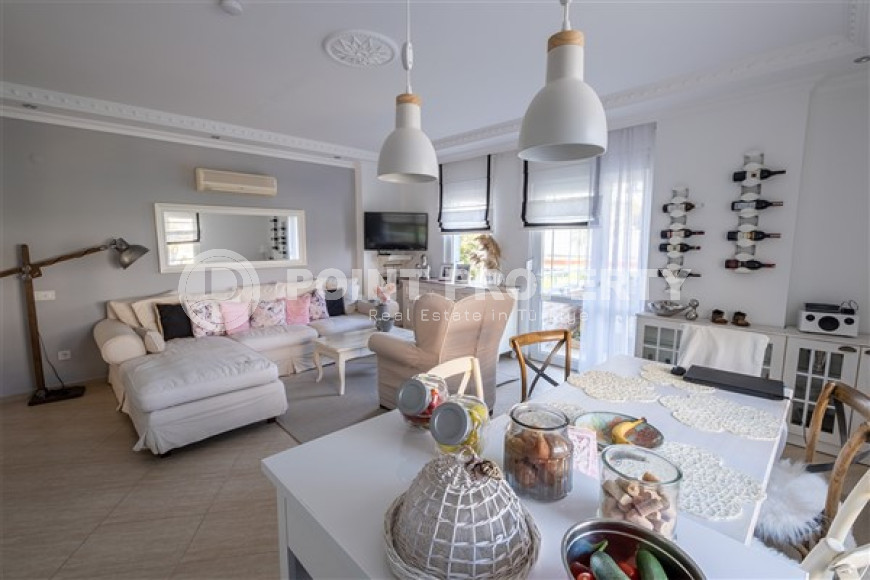Furnished three-room apartment, 100m² in a cozy residence in Cikcilli area, Alanya-id-1492-photo-4