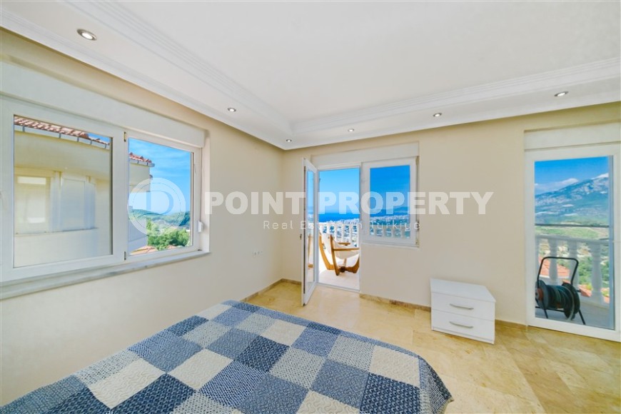 Трехэтажная вилла с панорамным видом на море, в живописном, экологически чистом районе Аланьи - Каргыджак-id-6263-фото-15