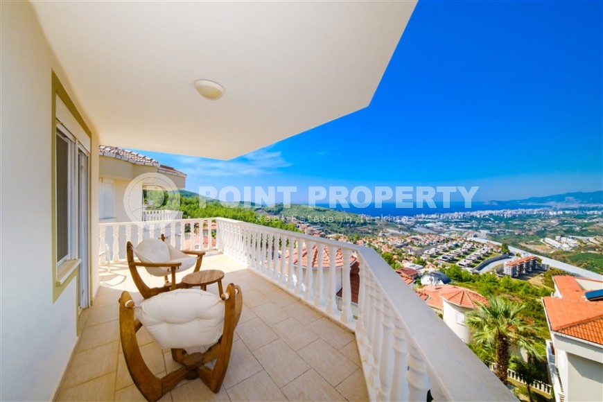 Трехэтажная вилла с панорамным видом на море, в живописном, экологически чистом районе Аланьи - Каргыджак-id-6263-фото-26