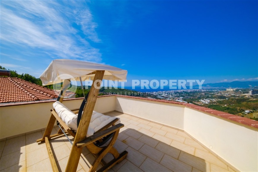 Трехэтажная вилла с панорамным видом на море, в живописном, экологически чистом районе Аланьи - Каргыджак-id-6263-фото-28