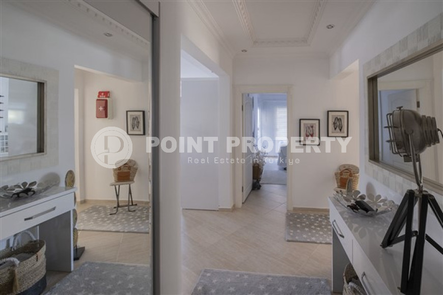 Furnished three-room apartment, 100m² in a cozy residence in Cikcilli area, Alanya-id-1492-photo-10