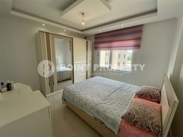 Светлая, просторная квартира с видом на море, в центре престижного района Аланьи - Кестель-id-6266-фото-5