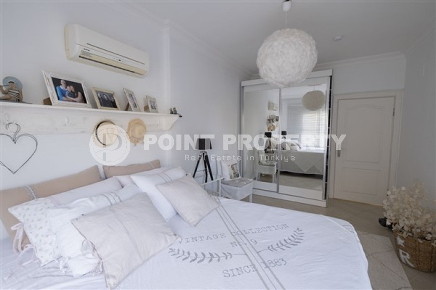 Furnished three-room apartment, 100m² in a cozy residence in Cikcilli area, Alanya-id-1492-photo-13