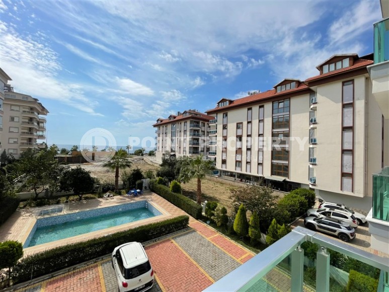 Светлая, просторная квартира с видом на море, в центре престижного района Аланьи - Кестель-id-6266-фото-13