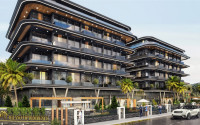 Investment project at the initial stage of construction in the center of Alanya, views of the sea, mountains and Alanya fortress-id-1066-photo-14