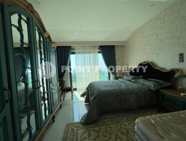 Комфортабельная двухуровневая квартира, с панорамным видом на море, в престижном, экологически чистом районе Аланьи - Каргыджак-id-6267-фото-4