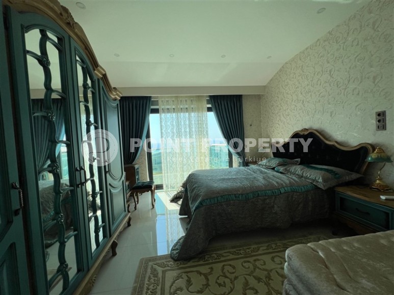 Комфортабельная двухуровневая квартира, с панорамным видом на море, в престижном, экологически чистом районе Аланьи - Каргыджак-id-6267-фото-4