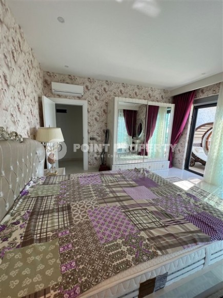 Comfortable two-level apartment, with panoramic sea views, in a prestigious, environmentally friendly area of Alanya - Kargicak-id-6267-photo-7