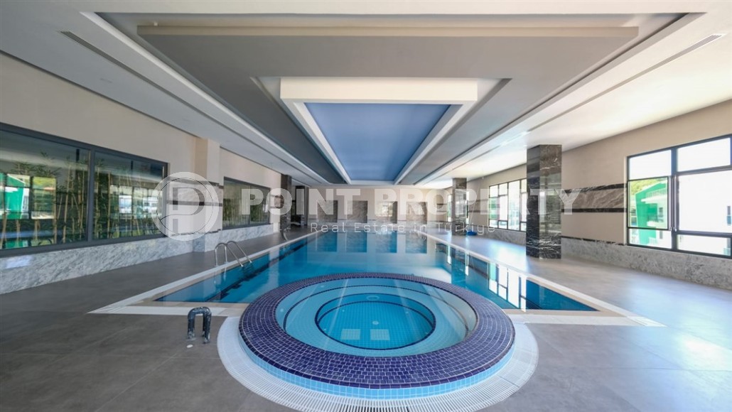 Comfortable two-level apartment, with panoramic sea views, in a prestigious, environmentally friendly area of Alanya - Kargicak-id-6267-photo-14