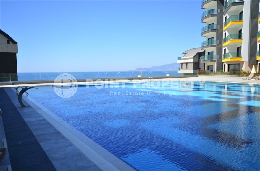 Comfortable two-level apartment, with panoramic sea views, in a prestigious, environmentally friendly area of Alanya - Kargicak-id-6267-photo-16