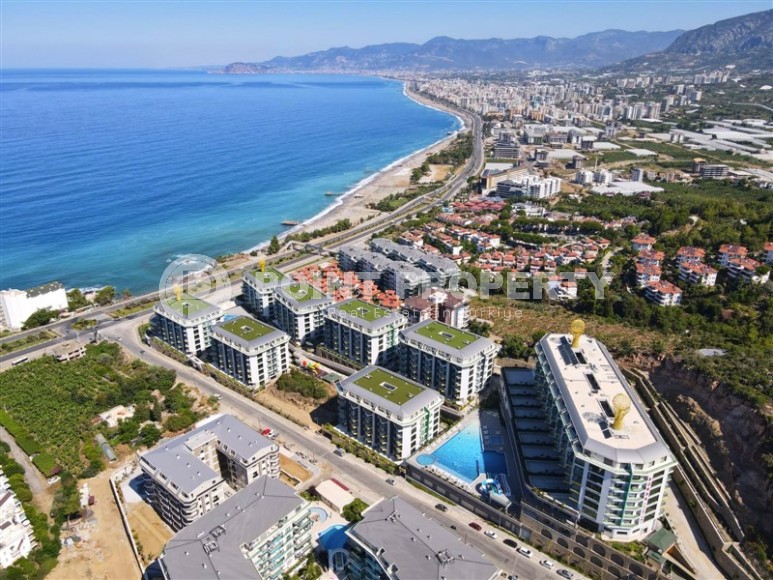 Comfortable two-level apartment, with panoramic sea views, in a prestigious, environmentally friendly area of Alanya - Kargicak-id-6267-photo-22