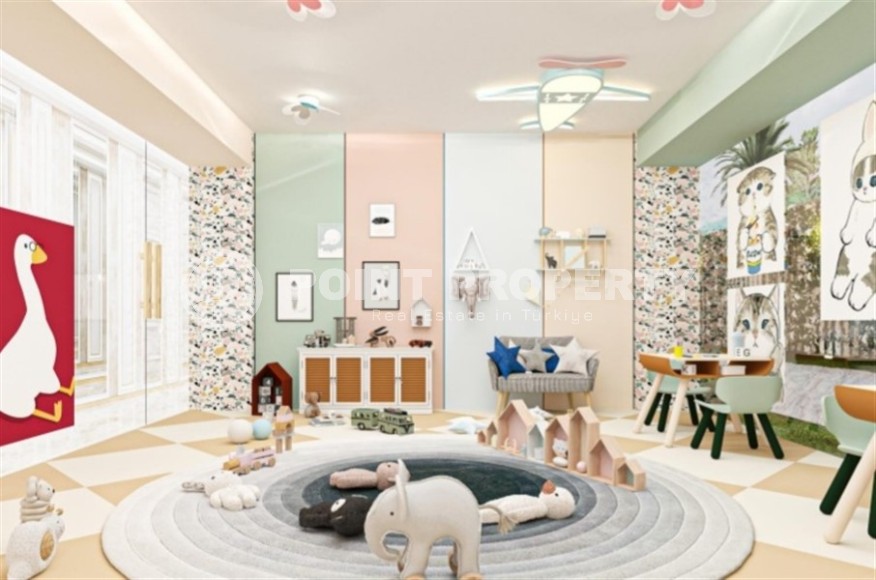 Квартира 2+1, на площади 116 м2, в новой резиденции премиум класса, в самом центре Аланьи-id-6273-фото-8