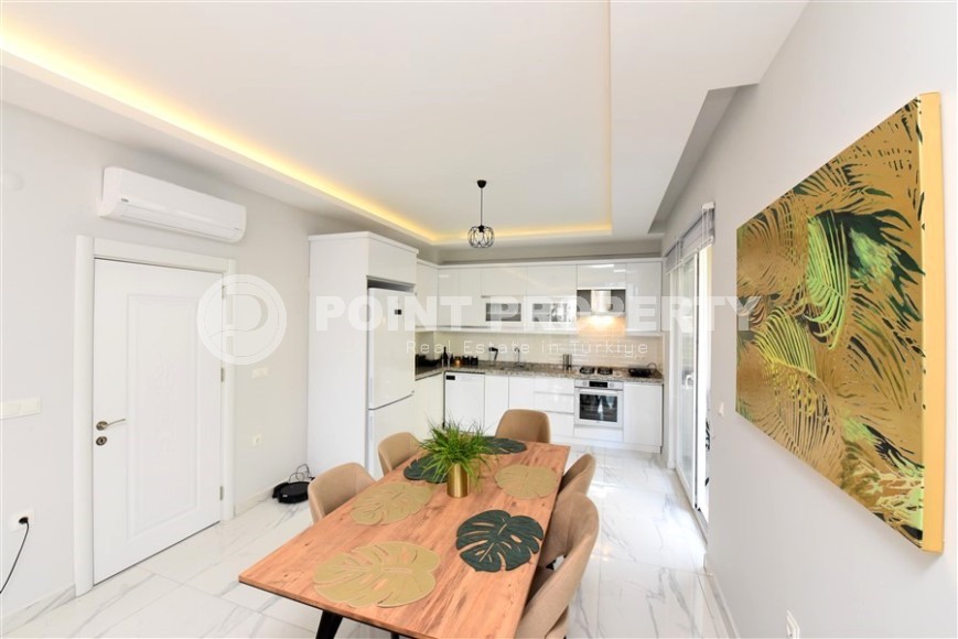 Современная, комфортабельная квартира 2+1, общей площадью 110 м2, в 600 метрах от пляжа Клеопатры-id-6275-фото-3