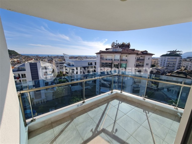 Панорамная квартира на 8-м этаже, в доме 2015 года постройки, в центре Аланьи-id-6276-фото-7