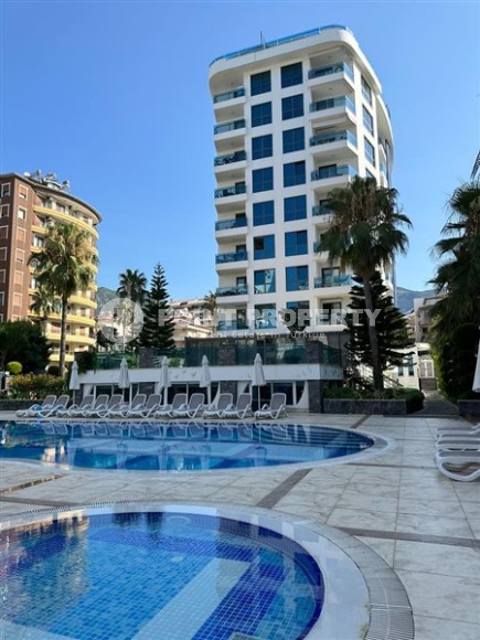 Панорамная квартира на 8-м этаже, в доме 2015 года постройки, в центре Аланьи-id-6276-фото-15