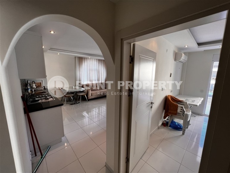 Small apartment on the 5th floor in a building built in 2017, in the center of a modern, developed area of Alanya - Mahmutlar-id-6280-photo-5