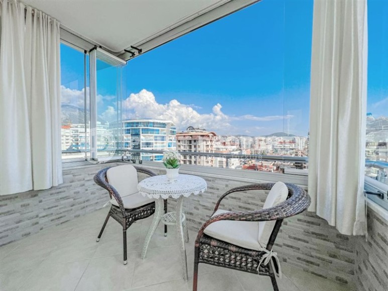 Уютная квартира с панорамным видом на море и горы, на 9-м этаже в благоустроенном жилом комплексе, построенном в 2010 году-id-6281-фото-12