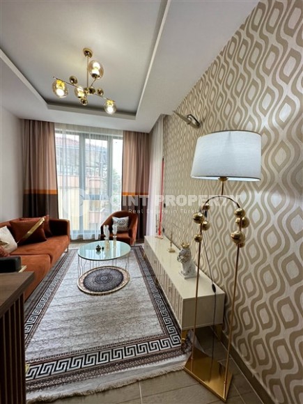 Квартира 1+1, 47м², в блоке А строящегося комплекса с комфортной инфраструктурой, в Махмутларе, Алания-id-1460-фото-7