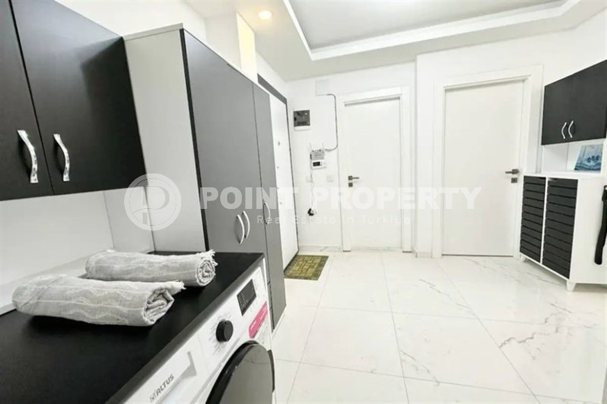 Современная, комфортабельная квартира 2+1, на 3-м этаже в новом доме, 500 метрах от моря-id-6288-фото-12