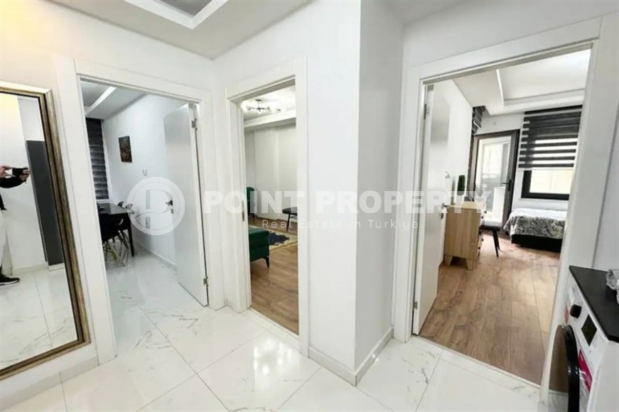 Современная, комфортабельная квартира 2+1, на 3-м этаже в новом доме, 500 метрах от моря-id-6288-фото-13