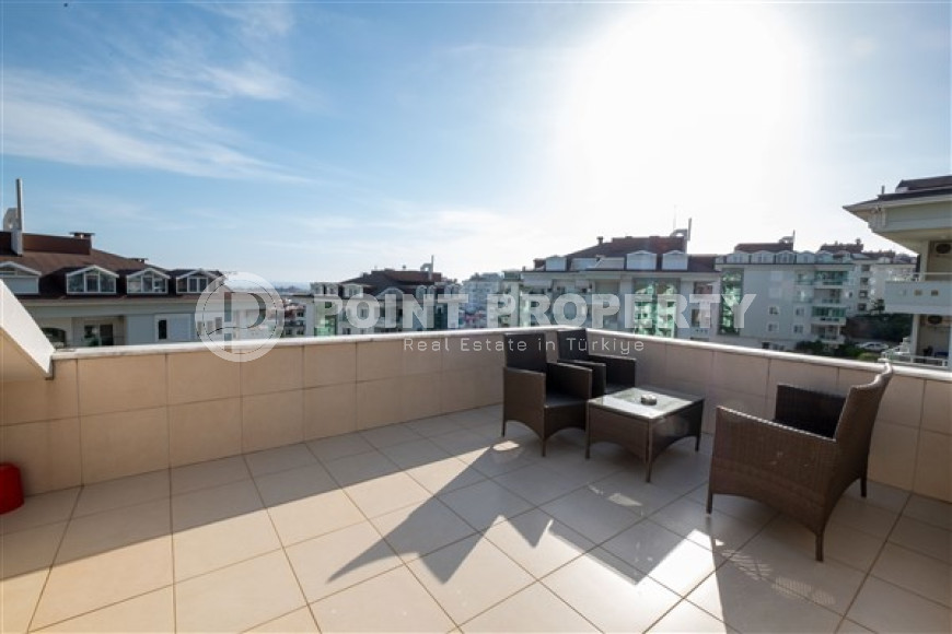 Duplex penthouse with four bedrooms, 220 m², with mountain and sea views in a luxury complex in Oba-id-1494-photo-29