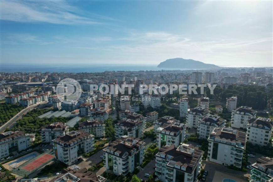 Duplex penthouse with four bedrooms, 220 m², with mountain and sea views in a luxury complex in Oba-id-1494-photo-34