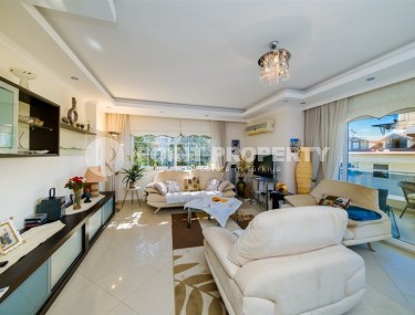 Уютная двухуровневая квартира 3+1, в живописной местности, в элитном районе Аланьи - Хасбахче-id-6296-фото-1