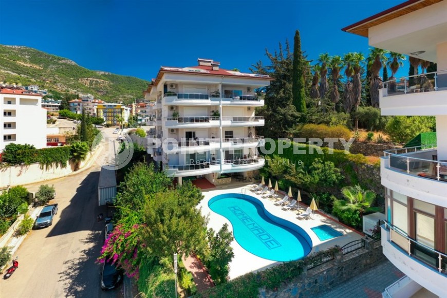 Уютная двухуровневая квартира 3+1, в живописной местности, в элитном районе Аланьи - Хасбахче-id-6296-фото-22