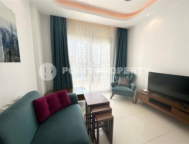 Small furnished apartment with a total area of 58 m2, on the 1st floor in a modern residential complex built in 2021-id-6300-photo-1