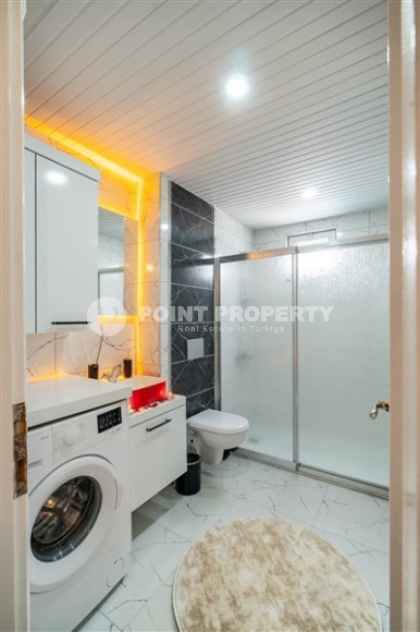 Современная, уютная квартира 1+1, на площади 70 м2, в центре популярного Средиземноморского курорта - Аланья-id-6301-фото-7