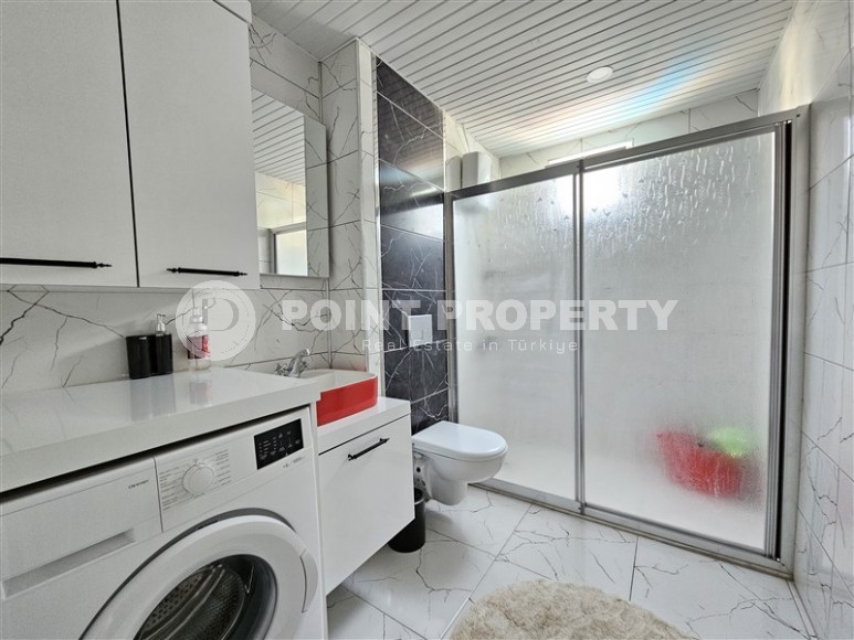 Современная, уютная квартира 1+1, на площади 70 м2, в центре популярного Средиземноморского курорта - Аланья-id-6301-фото-8