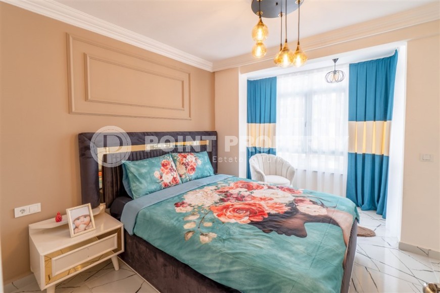 Современная, уютная квартира 1+1, на площади 70 м2, в центре популярного Средиземноморского курорта - Аланья-id-6301-фото-5