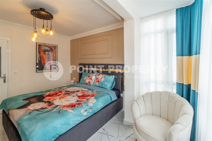 Современная, уютная квартира 1+1, на площади 70 м2, в центре популярного Средиземноморского курорта - Аланья-id-6301-фото-6