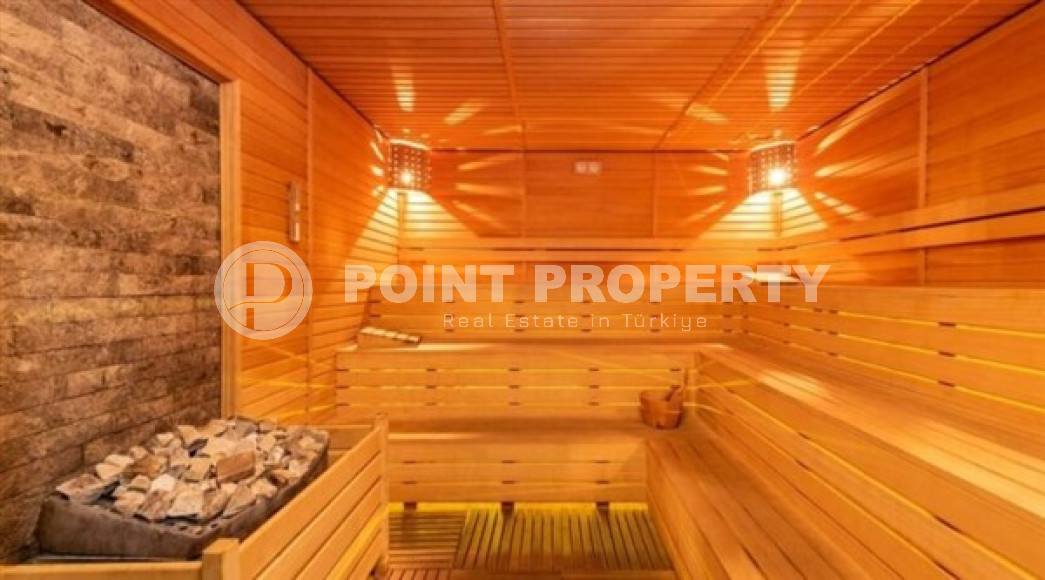 Duplex penthouse with four bedrooms, 220 m², with mountain and sea views in a luxury complex in Oba-id-1494-photo-45