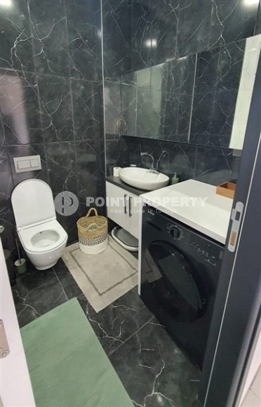 Небольшая квартира 1+1, общей площадью 55 м2, в спокойном районе Аланьи - Авсаллар-id-6304-фото-6