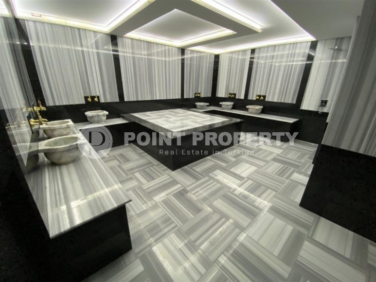 Небольшая квартира 1+1, общей площадью 55 м2, в спокойном районе Аланьи - Авсаллар-id-6304-фото-12