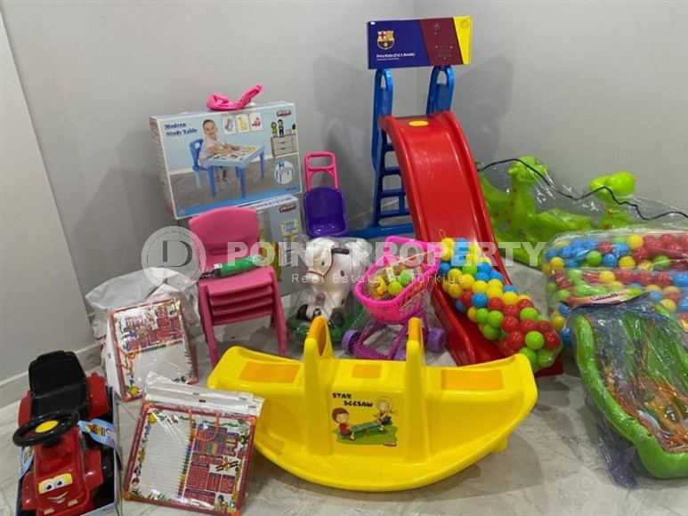 Небольшая квартира 1+1, общей площадью 55 м2, в спокойном районе Аланьи - Авсаллар-id-6304-фото-15