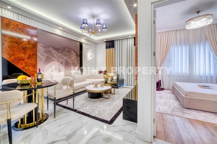 Стильная квартира с дизайнерским ремонтом, на 5-м этаже в жилом комплексе премиум-класса, введенном в эксплуатацию в 2023 году-id-6305-фото-4