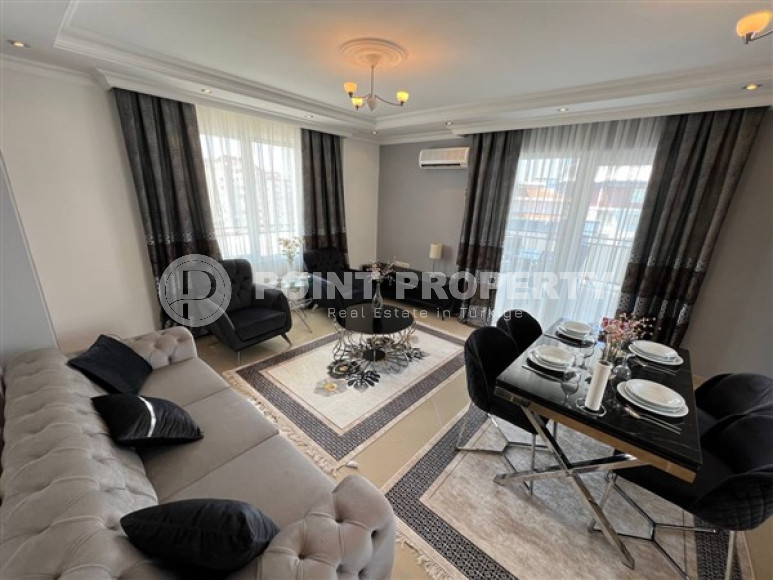 Видовая квартира 2+1, 140м², с дизайнерским интерьером в районе Алании Тосмур-id-1495-фото-2