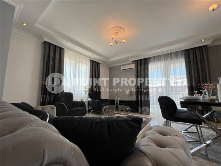 Видовая квартира 2+1, 140м², с дизайнерским интерьером в районе Алании Тосмур-id-1495-фото-4